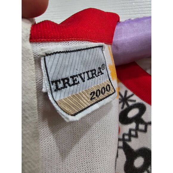 Unique Vintage Goldworm Dress with Trevira 2000  Polyester - Picture 4 of 7